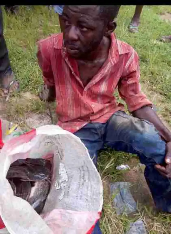 Man Who Stole Fish Caught And Beaten Mercilessly (Photos) 